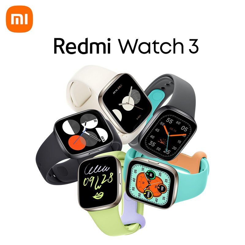 2024 New Original Smart Watch 5ATM Waterproof Level Watch Strap Redmi Watch 3 Smart Wearable